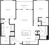 B2 Floor Plan B2 Floor Plan at Upper West, West Jordan, UT, 84088