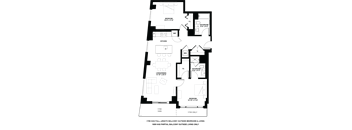 a floor plan of a house with a green floor