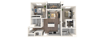 Premier Two Bedroom, Two Bathroom Large