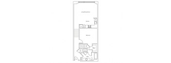 a floor plan of a bedroom apartment