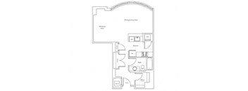 studio floor plan