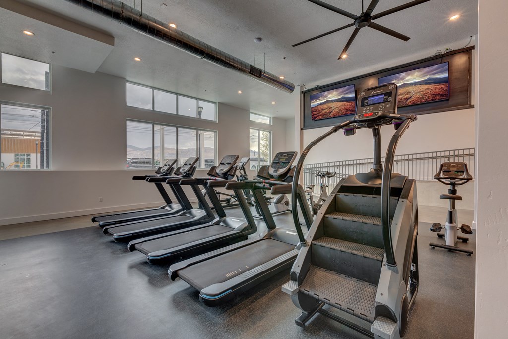 the gym at 1861 muleshoe road has cardio equipment and treadmills
