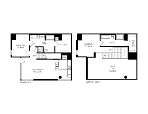 the floor plans new developments at VORA LUX, San Diego, CA 92120