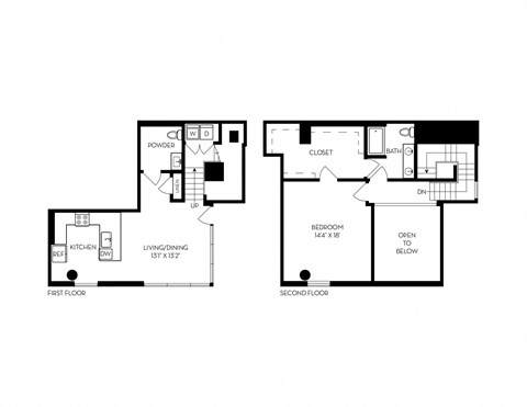 bedroom floor plan | the milano | apartment homes for rent in pittsburgh, pa at VORA LUX, California, 92120