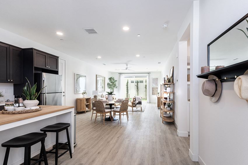 kitchen living room