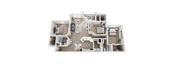 a 1 bedroom floor plan  395