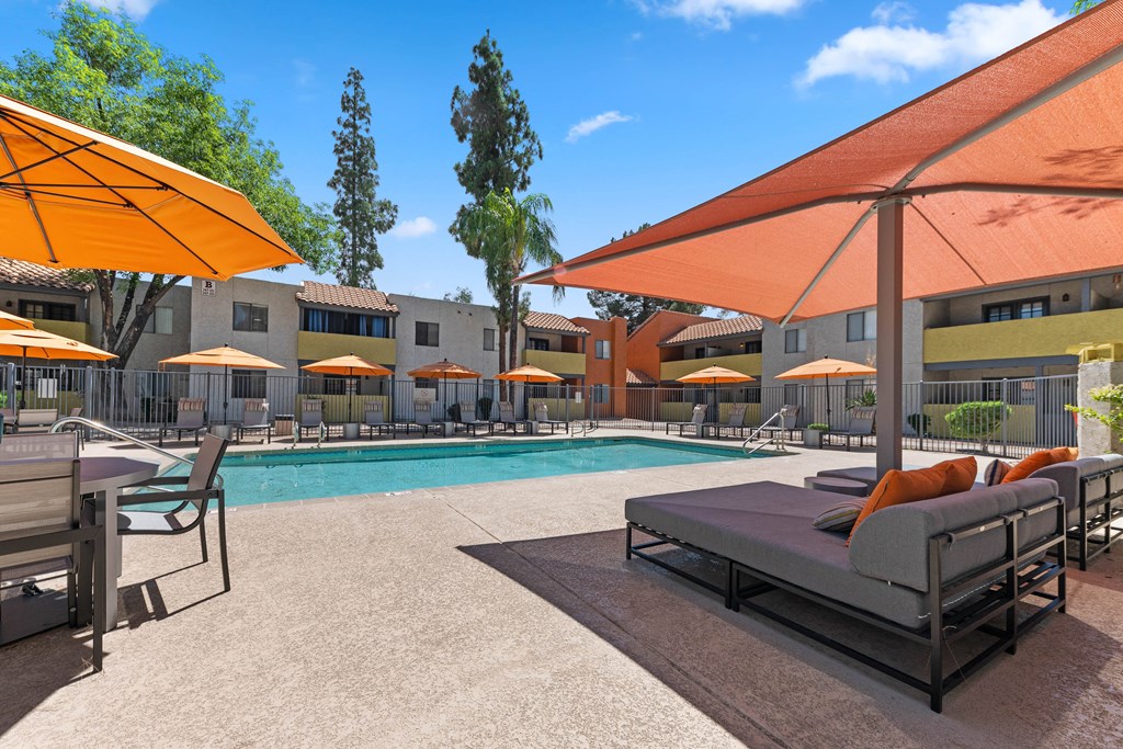 take a dip in our resort style swimming pool