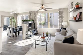 contemporary interior of apartment unitat Vista Grove Apartments, Mesa, AZ, 85204