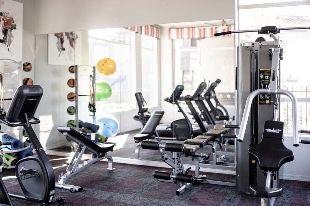 fitness center at Vista Grove Apartments, Mesa, 85204