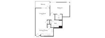 One Bedroom One Bathroom