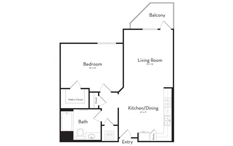 One Bedroom One Bathroom