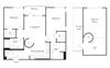 Two Bedroom two Bathroom Loft