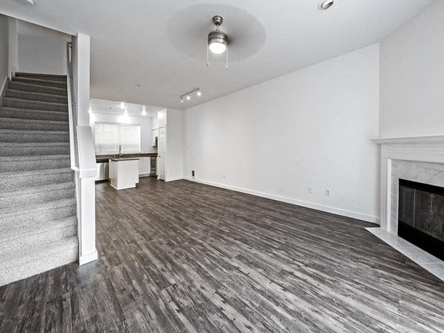 Furnished show room living room