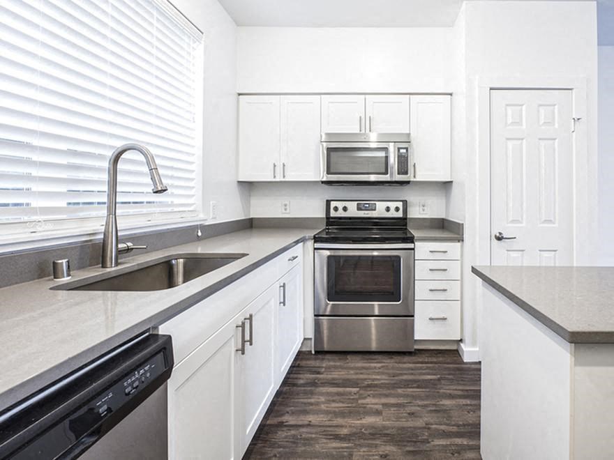 Furnished show room living room