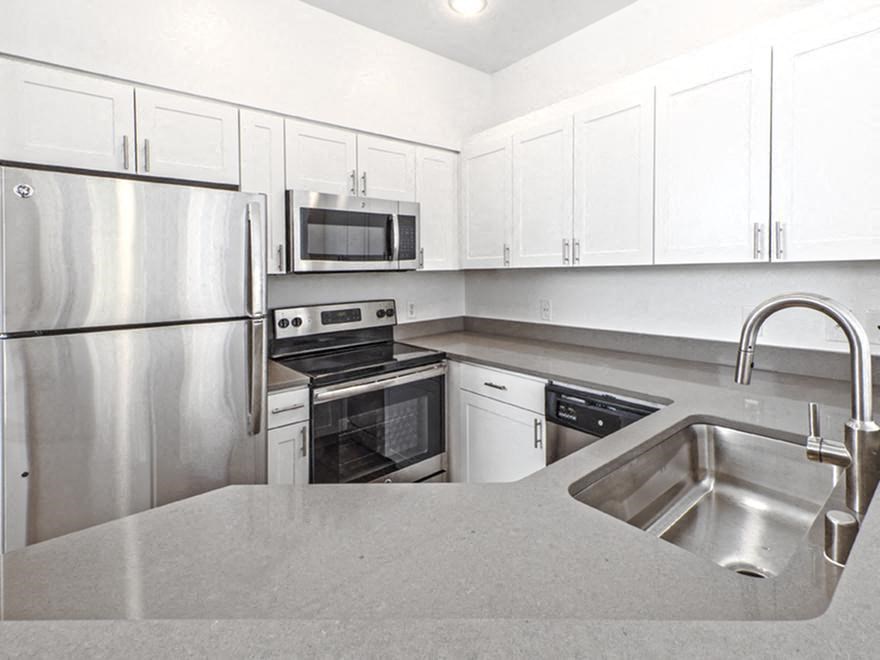 Furnished show room kitchen