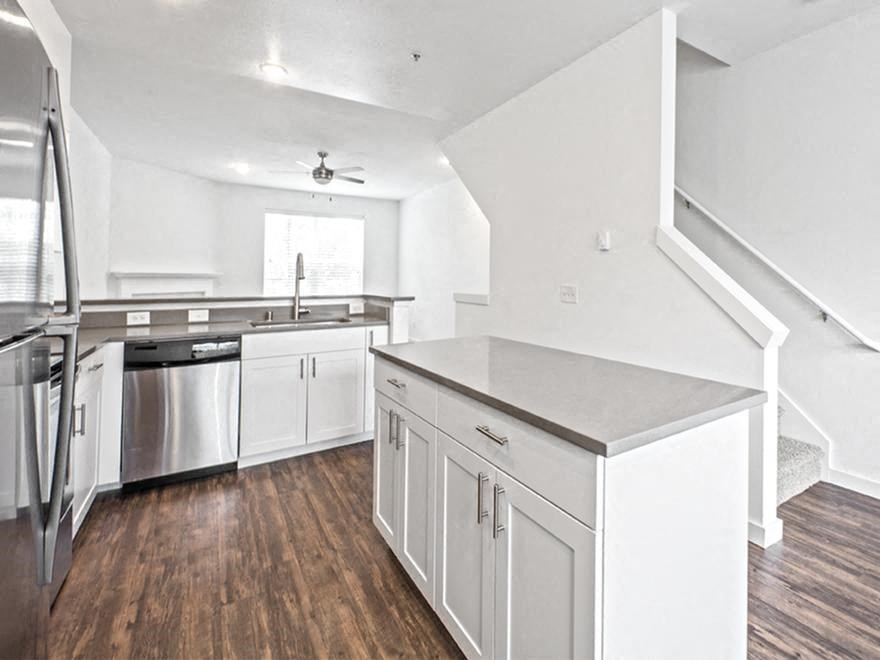 Furnished show room kitchen