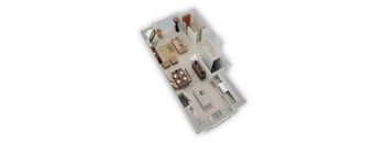 Portsmith first level floor plan 3D