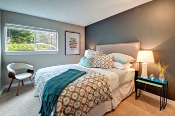 Well Appointed Bedroom Well Appointed Bedroom at StonePointe, University Place, WA, 98466 - Photo Gallery 4