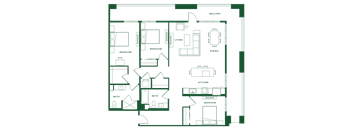 a floor plan of a house