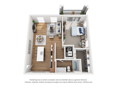 1 bed 1 bath 807 sq ft