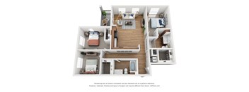 Three Bedroom Two Bathroom