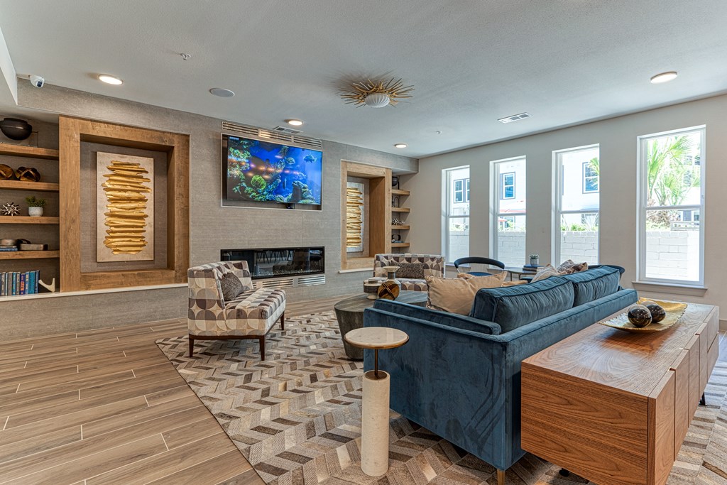 the lobby at the callaway house austin