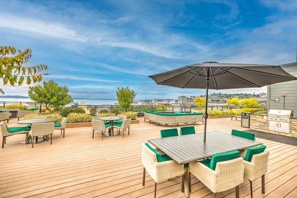 Axis Rooftop Deck at Axis, Washington