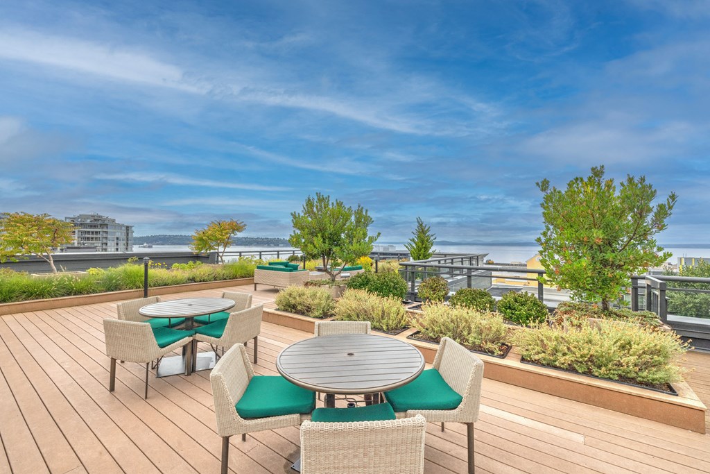 Axis Rooftop Deck at Axis, Seattle, Washington