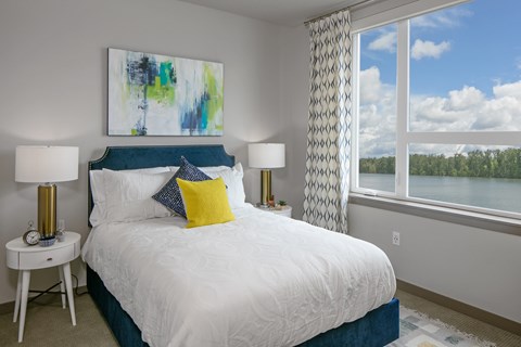 Bedroom with a view