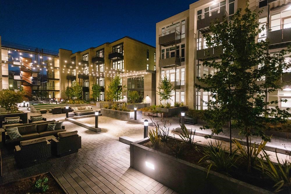 night building exterior