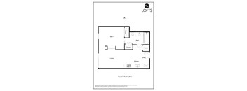 a floor plan for a small apartment