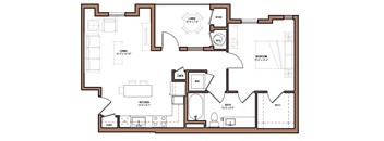 One bedroom one bathroom