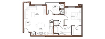 One bedroom one bathroom