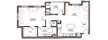 One bedroom one bathroom