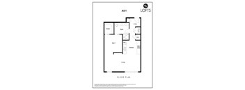 a floor plan for a small apartment