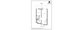 a floor plan of lofts on the park