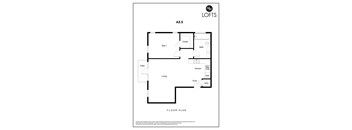 a floor plan of lofts on the park