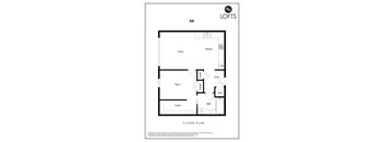 a floor plan for a small apartment