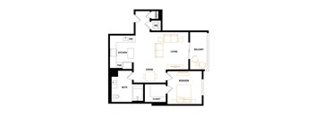 a6 floor plan image