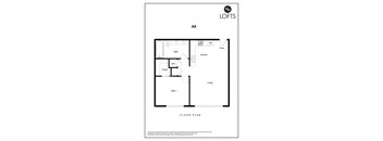 a floor plan of lofts on the park