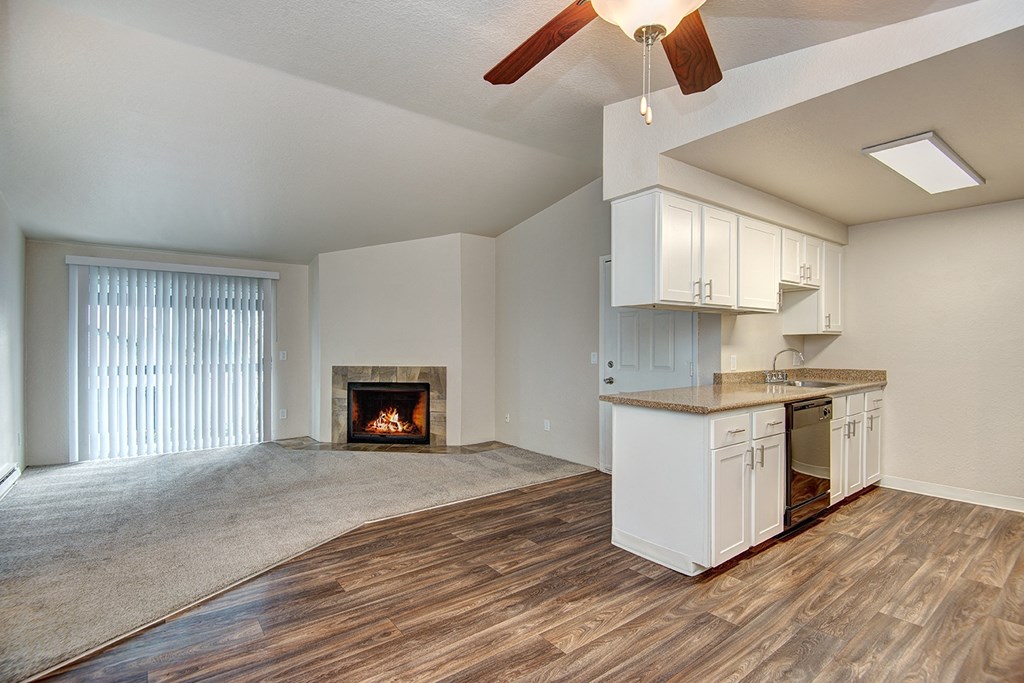Living Room & Kitchen