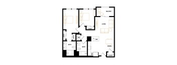 b1 floor plan image