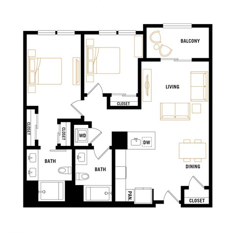b1 floor plan image