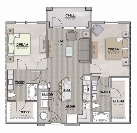Two Bedroom