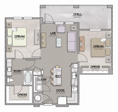 Two Bedroom
