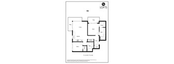 a floor plan of lofts on the park
