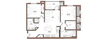 Two bedroom Two bathroom