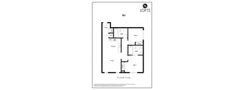 a floor plan of lofts on the park