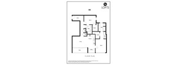 a floor plan of lofts on the park
