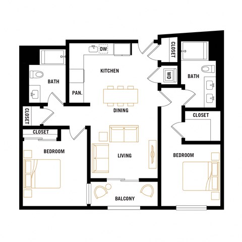 b6 floor plan image